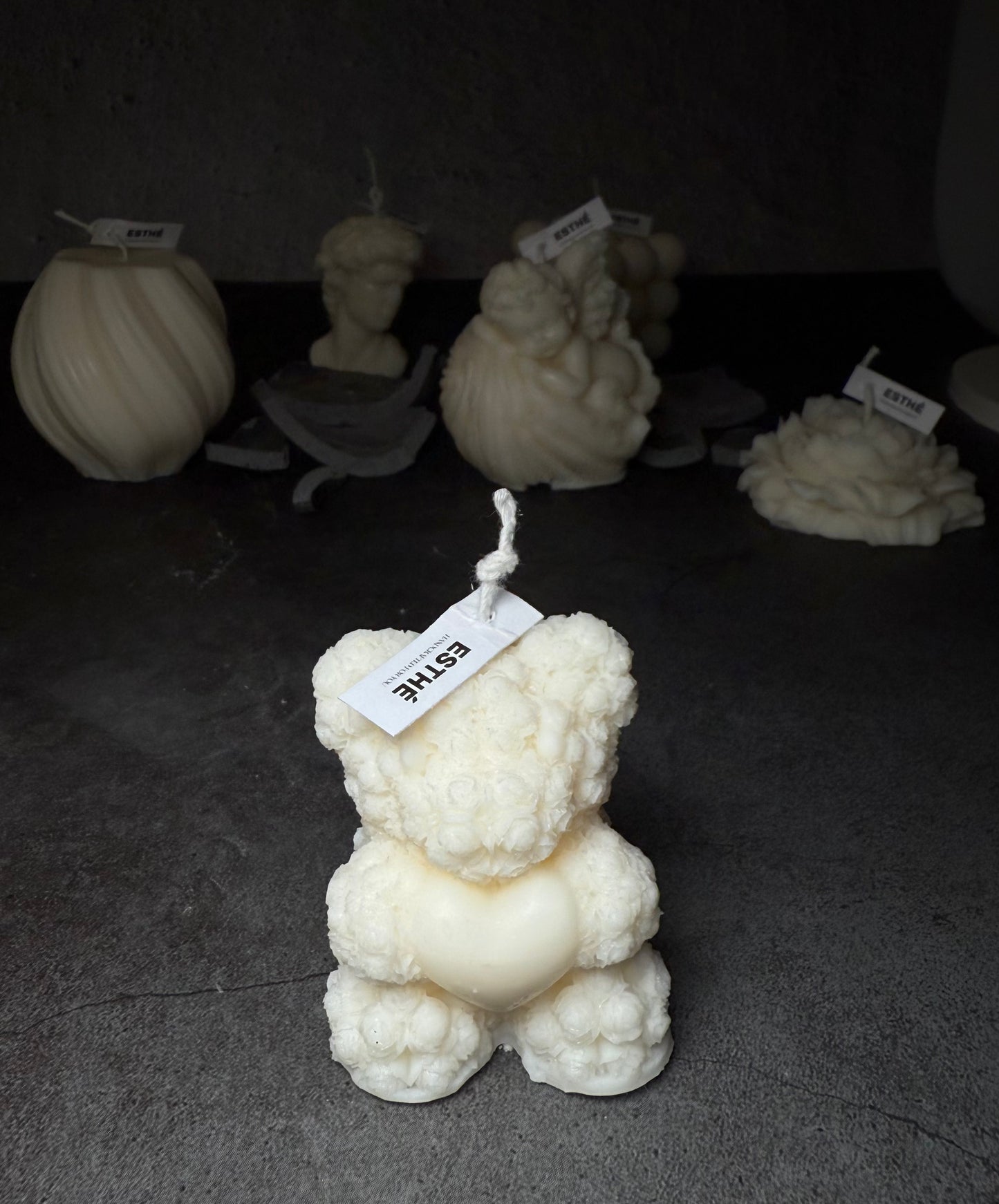 Blooming Teddy Candle
