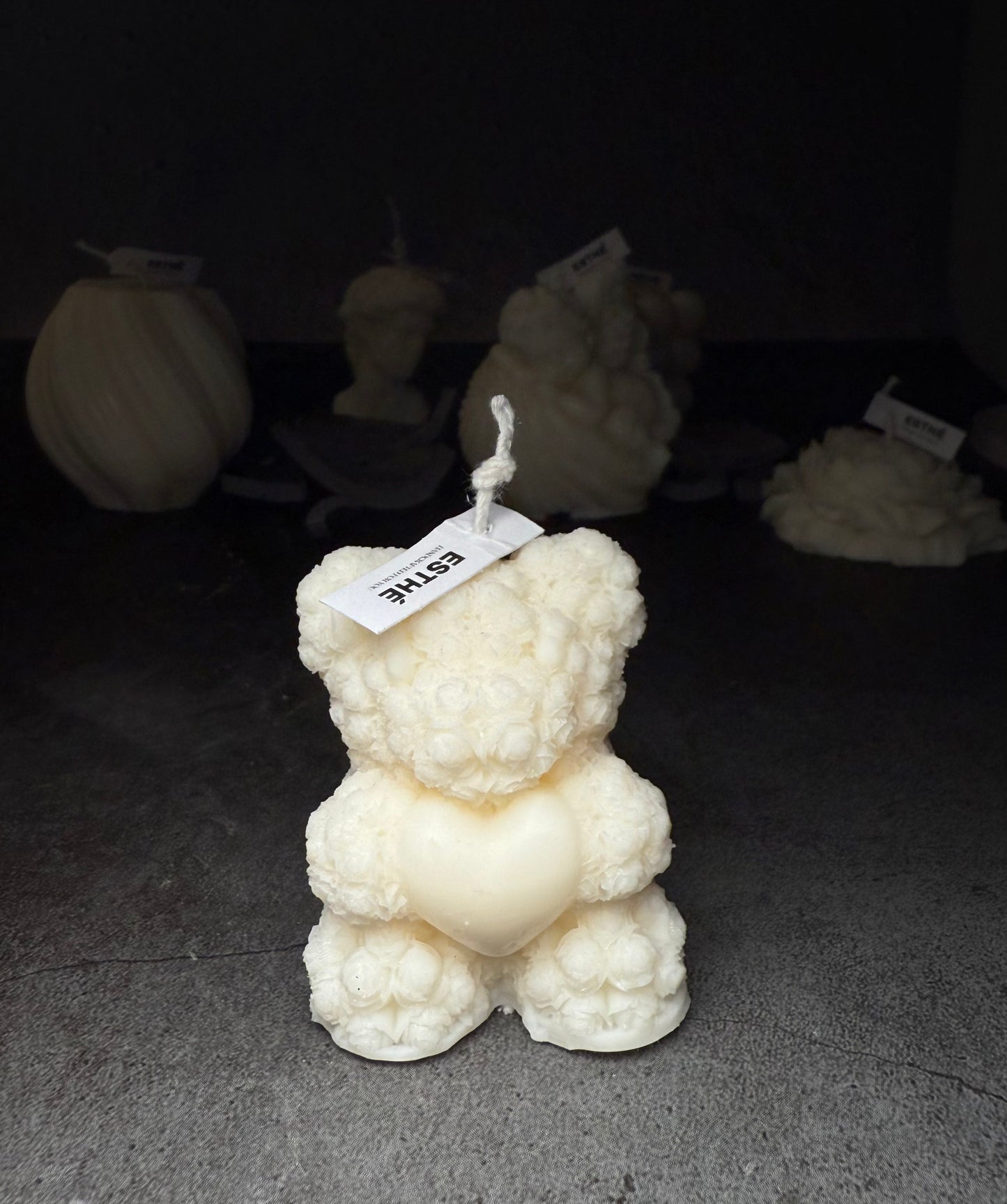 Blooming Teddy Candle