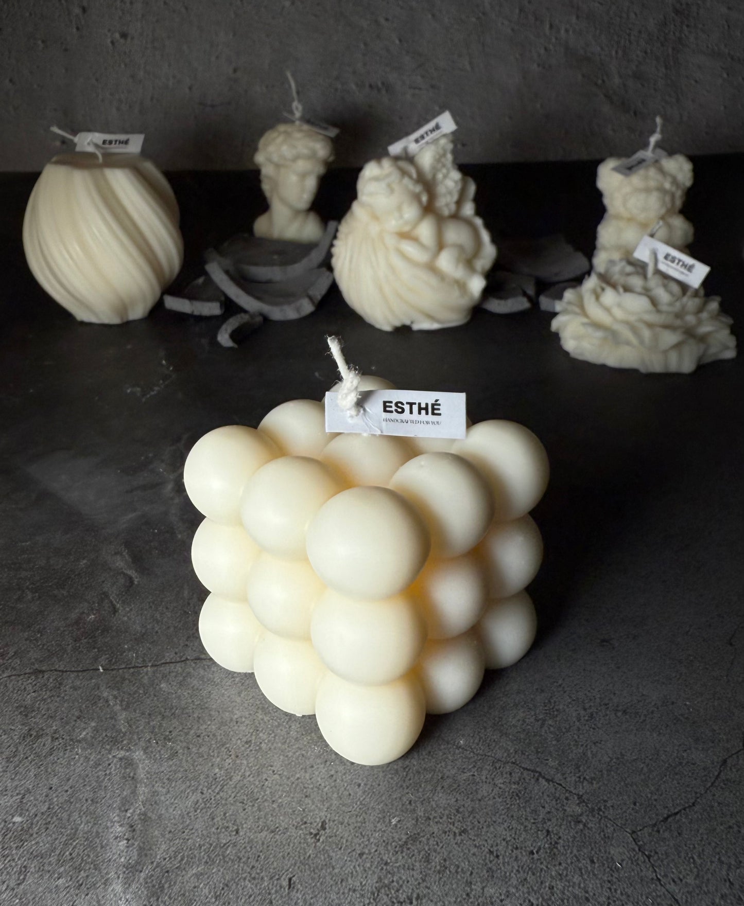 Celeste Cube Candle