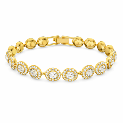 Set Angel Gold Brățară+Colier+Cercei Cadou ESTHE