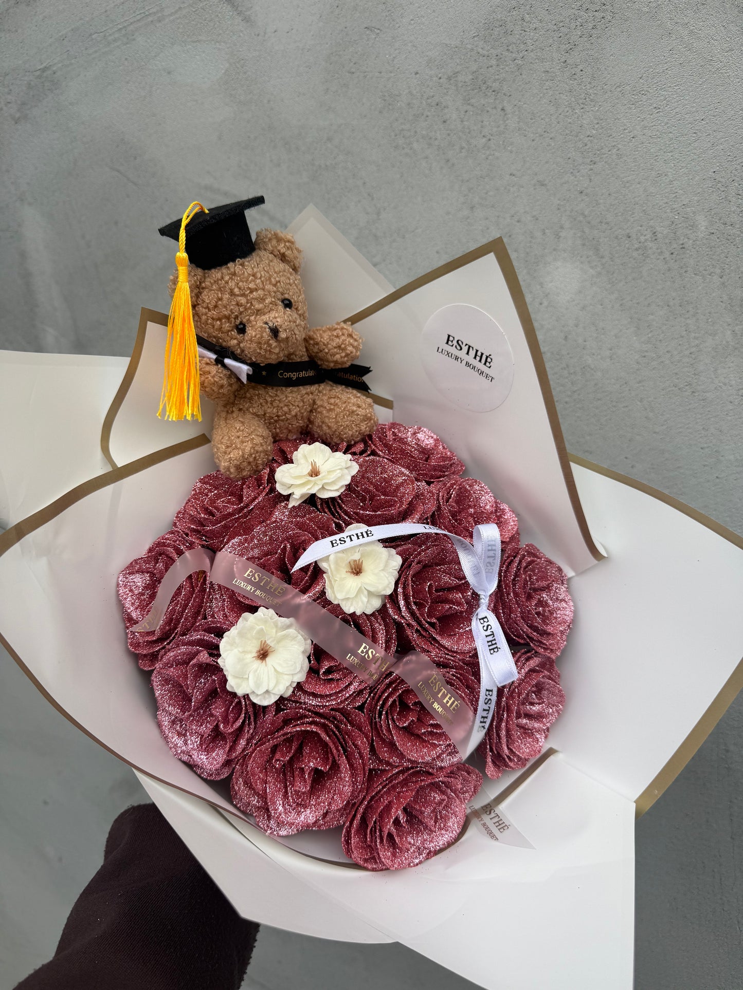 Buchet Sclipici Absolvire - Glitter Graduation ESTHE