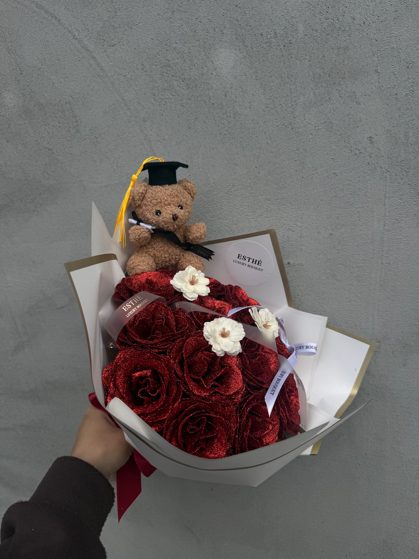 Buchet Sclipici Absolvire - Glitter Graduation ESTHE