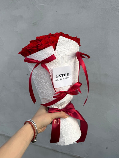 Infinity Royal Roses - Buchet trandafiri criogenati
