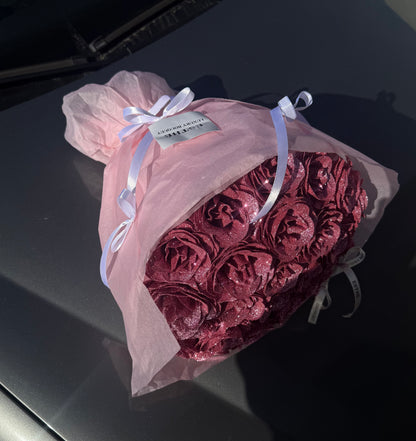 Diamond Bloom Luxury ESTHÉ - Buchet trandafiri sclipici