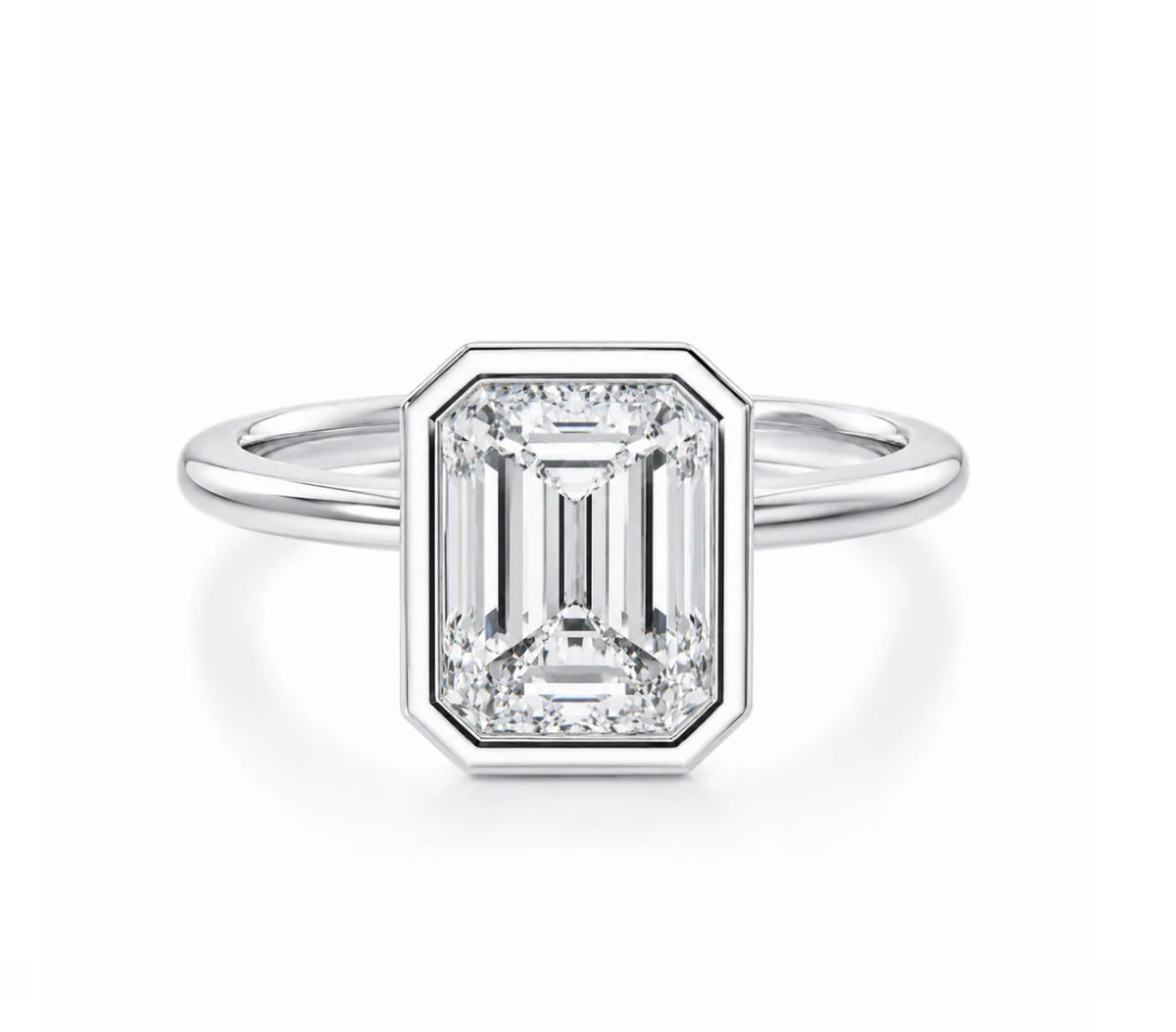 Inel Logodna Eternelle Emerald Diamond Célise