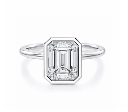 Inel Logodna Eternelle Emerald Diamond Célise