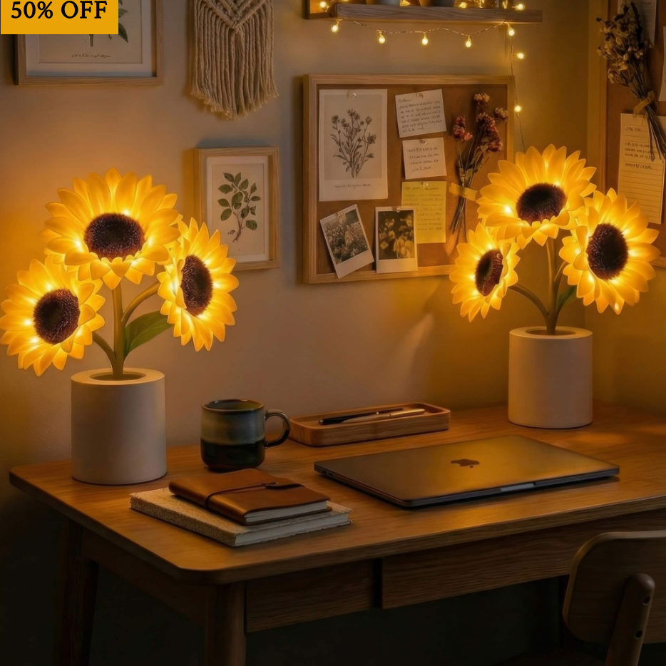 Lampă Floarea-Soarelui Strălucitoare ESTHE