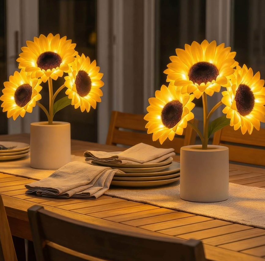 Lampă Floarea-Soarelui Strălucitoare ESTHE