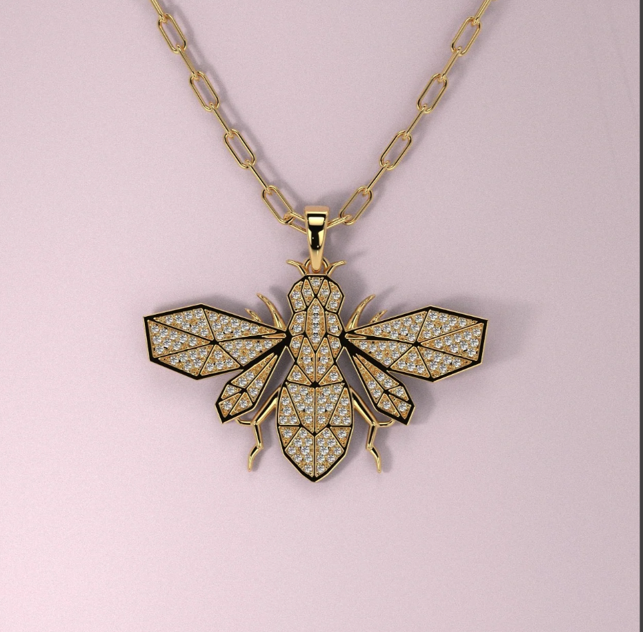Honey Bee Necklace - Colier Célise