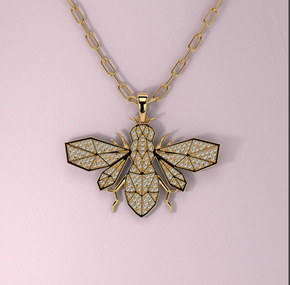 Honey Bee Necklace - Colier Célise