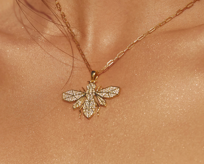 Honey Bee Necklace - Colier Célise