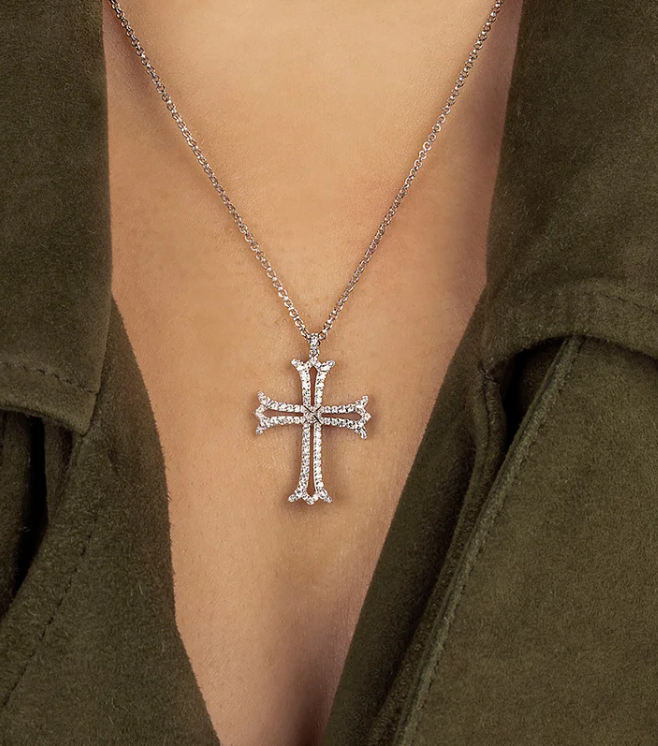 Colier Cross Célise Jewels 925