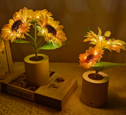 Lampă Floarea-Soarelui Strălucitoare ESTHE