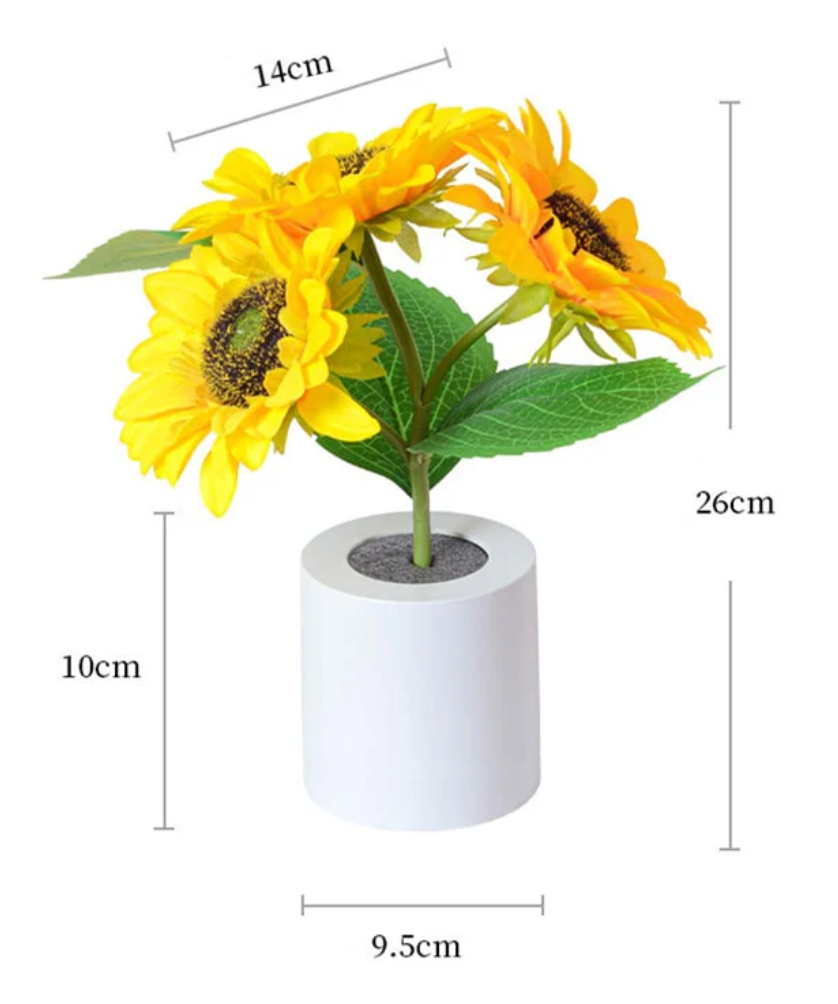 Lampă Floarea-Soarelui Strălucitoare ESTHE