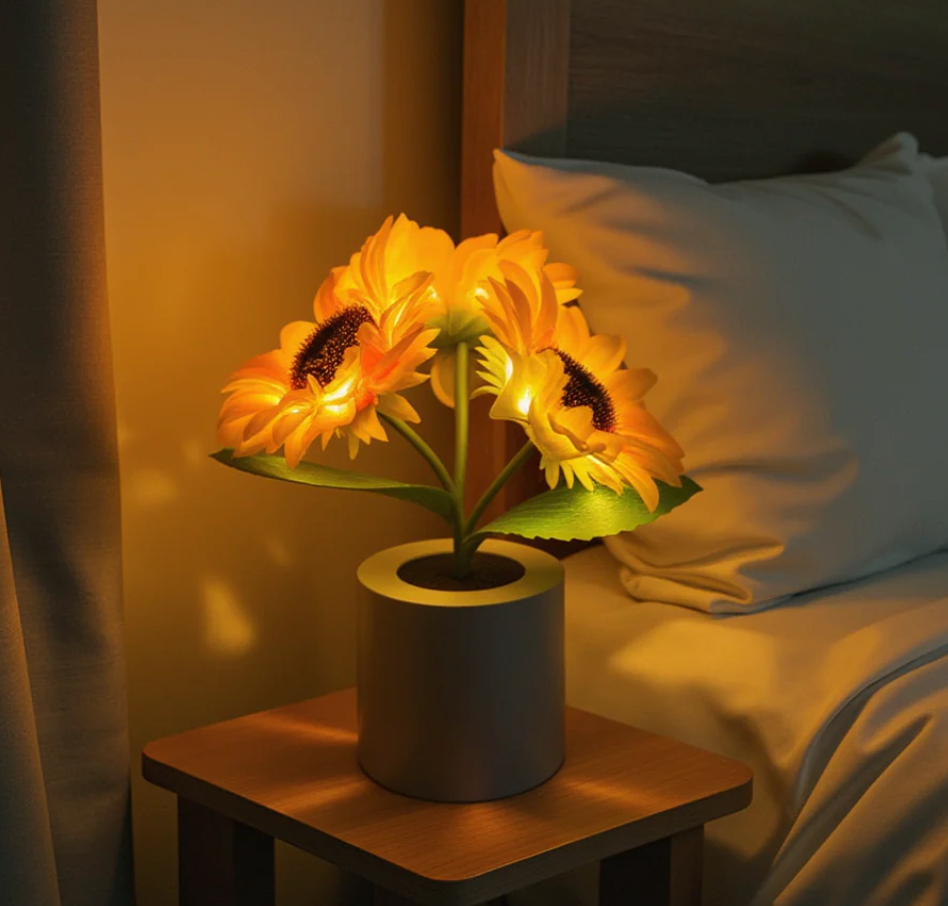 Lampă Floarea-Soarelui Strălucitoare ESTHE