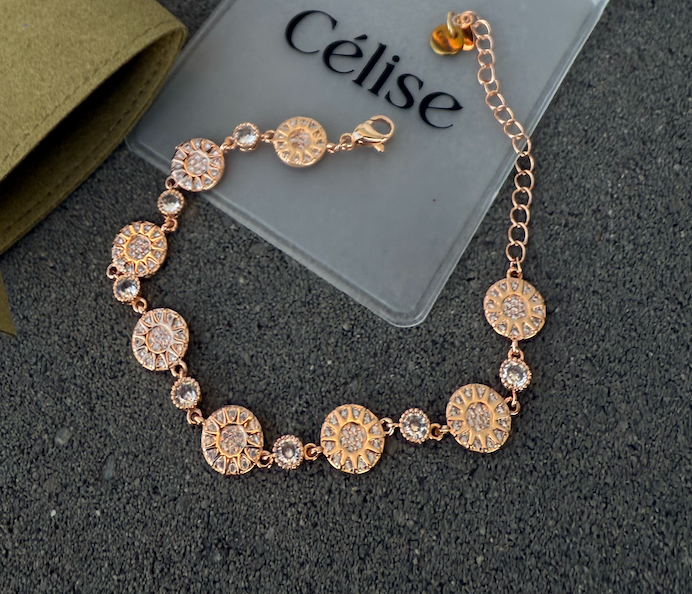 Soleil Charm Bracelet - Bratara Célise Jewels