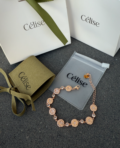 Soleil Charm Bracelet - Bratara Célise Jewels