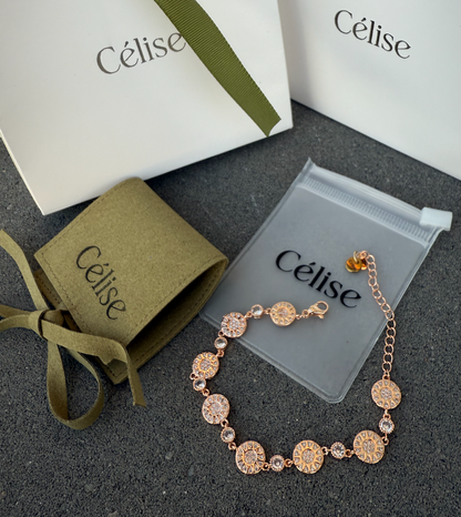 Soleil Charm Bracelet - Bratara Célise Jewels