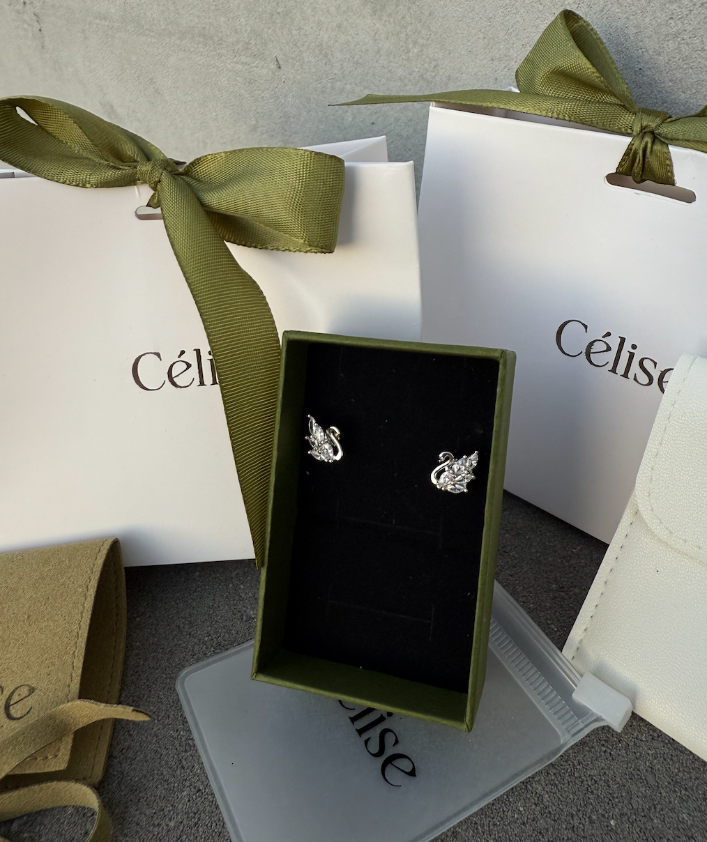 Cercei Célise Swan 925