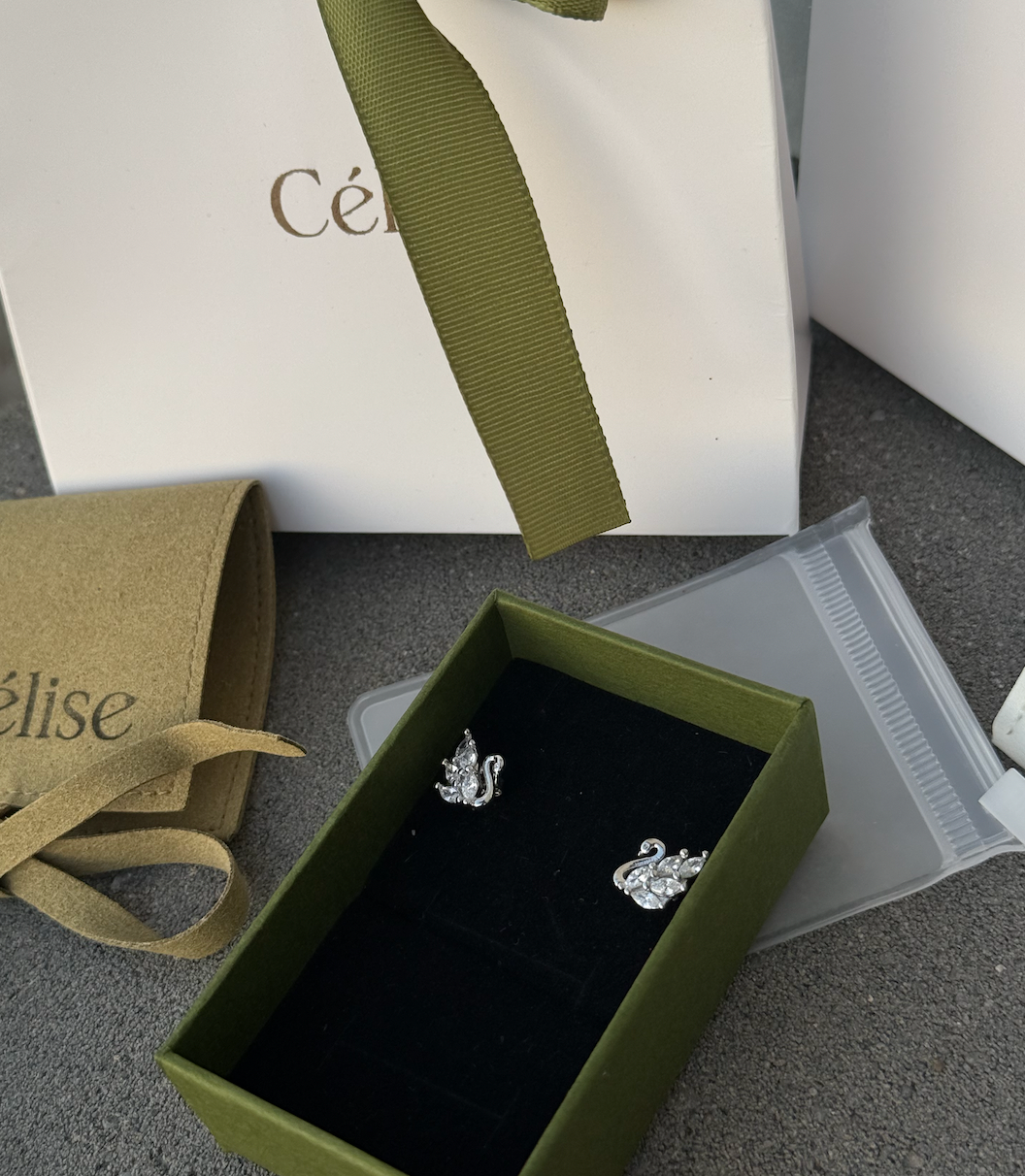 Cercei Célise Swan 925