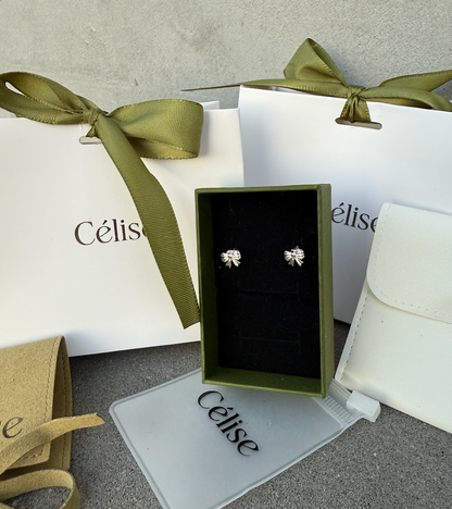 Cercei Célise Amour Bow 925
