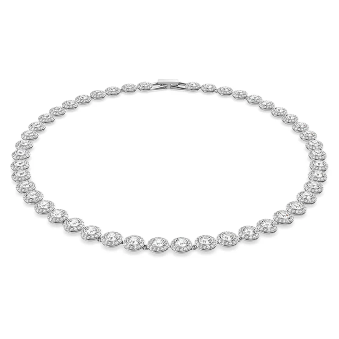 Diamantenes Engel-Halsketten-, Armband- und Ohrring-Set
